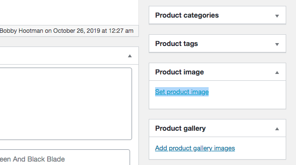 woocommerce add a product image